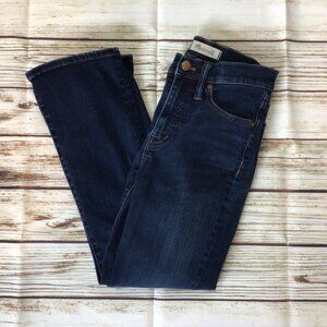 Madewell Cali Demi Boot Blue Jeans